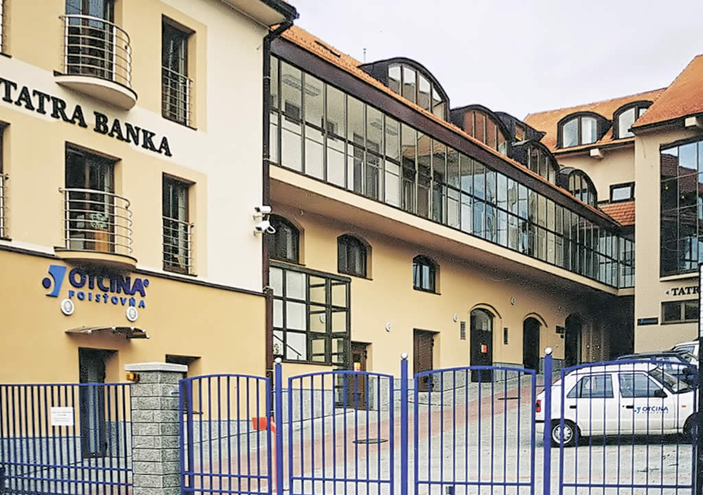 Rekonštrukcia historickej budovy Tatra Banka v Banskej Bystrici