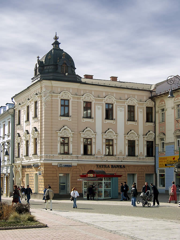 Rekonštrukcia historickej budovy Tatra Banka v Banskej Bystrici